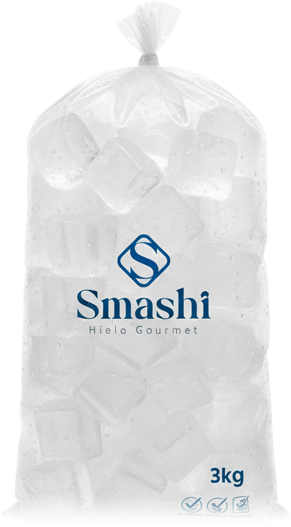 Bolsa de hielo Smashi 3 kg